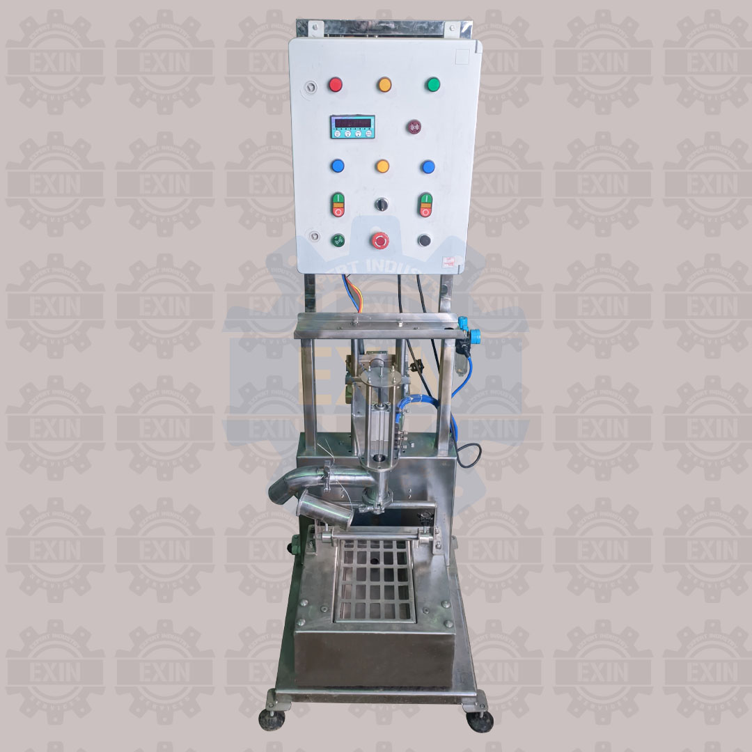 Semi-automatic weight-based filling machine 