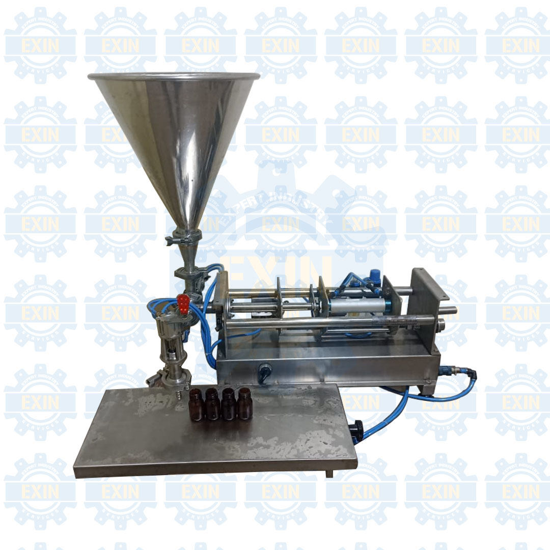 Semi-automatic filling machine, 1 nozzle 